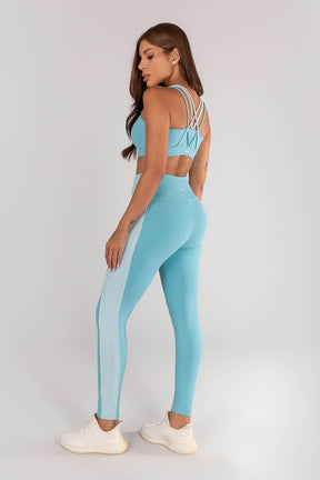 Calça Legging com Bolso e Vivos (Brisa / Glacial / Pérola) | Ref: K4636-B