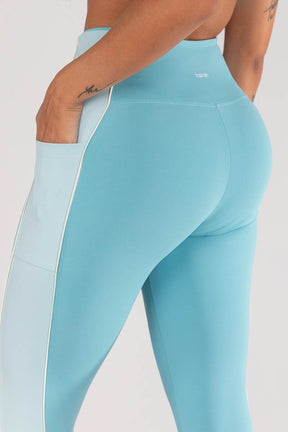 Calça Legging com Bolso e Vivos (Brisa / Glacial / Pérola) | Ref: K4636-B