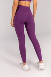 Calça Legging com Zíper Invisível no Bolso (Ametista) | Ref: K4689-A